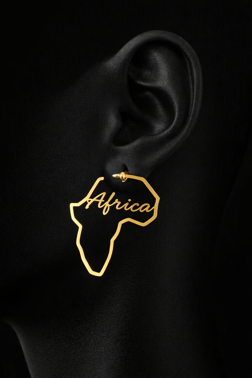 Boucle d'oreille Africa