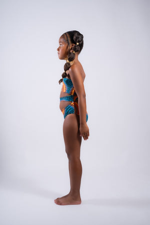 Tropikana - Maillot de bain pour enfant - Wax africain