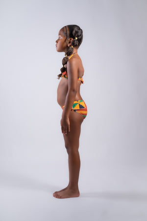 Kenty - Maillot de bain 2 pièces pour enfant - Wax africain