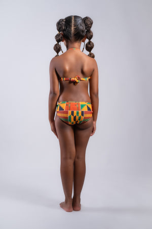 Kenty - Maillot de bain 2 pièces pour enfant - Wax africain